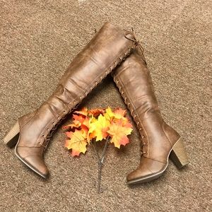 WHITE Cowboy Boots Doll Shoes For 14/" American Girl Wellie Wisher Wishers Debs